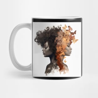 Metamorphosis Illustrate Two Face Mug